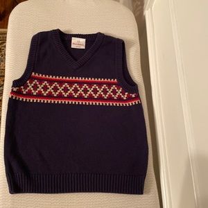 Hanna Anderson Boys Knit vest